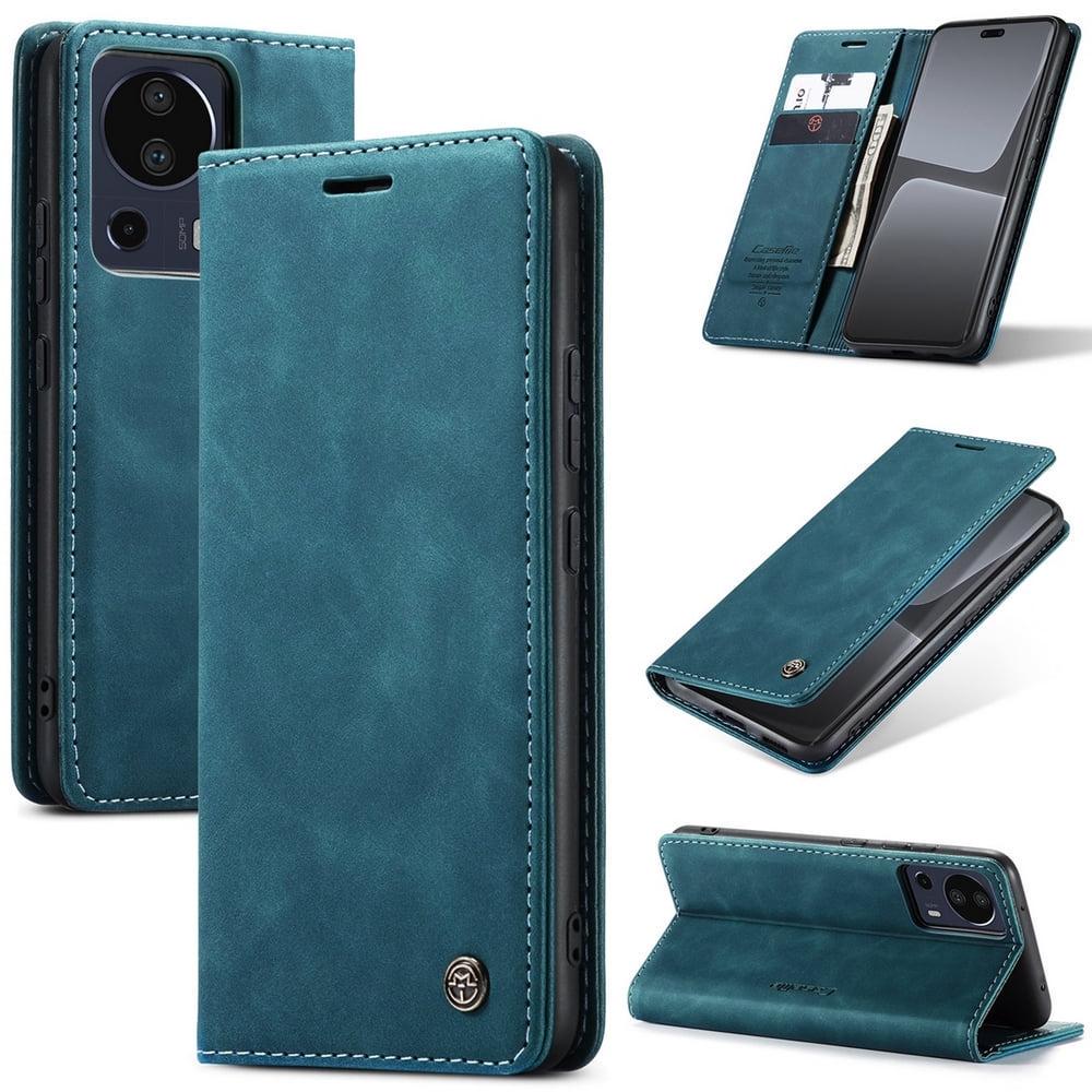 Чехол книжка с магнитом Xiaomi 13 Lite CaseMe Sea Green (38329-56)