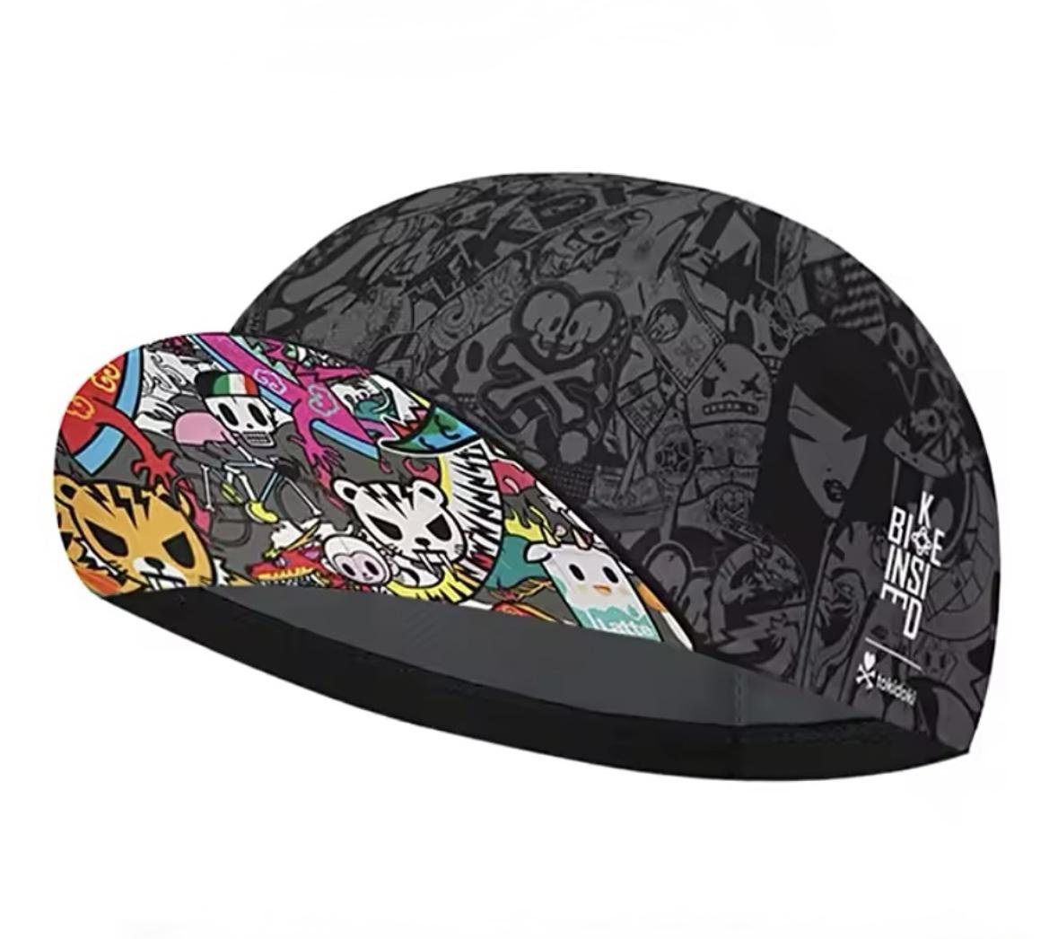 Кепка велосипедна Wuke Anime з коротким козирком унісекс one size