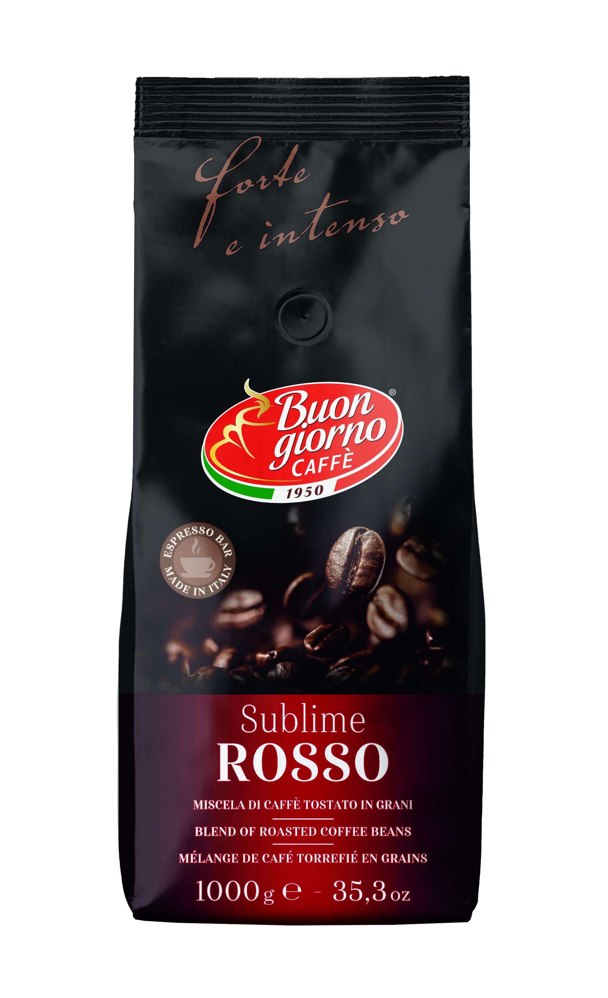 Кофе в зернах Buongiorno Rosso 20/80 1кг (CF000041)