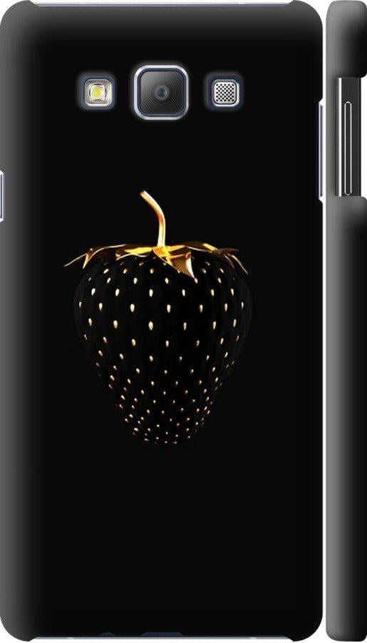 Чехол на Samsung Galaxy A7 A700H Черная клубника (3585m-117-42517)