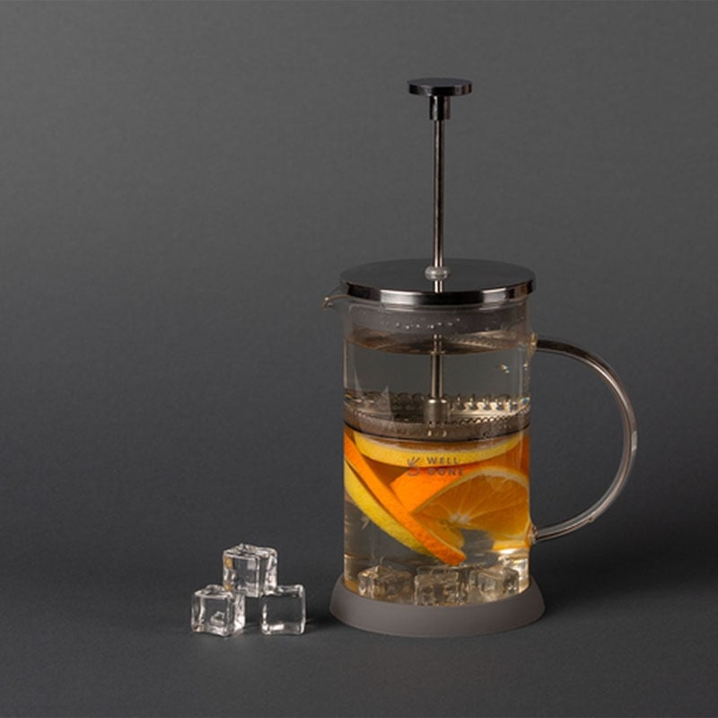 Заварник Well Done WD-8036B френч-пресс стеклянный 600 мл (26202752) - фото 6 Заварник Well Done WD-8036B френч-пресс стеклянный 600 мл (26202752) - фото 6