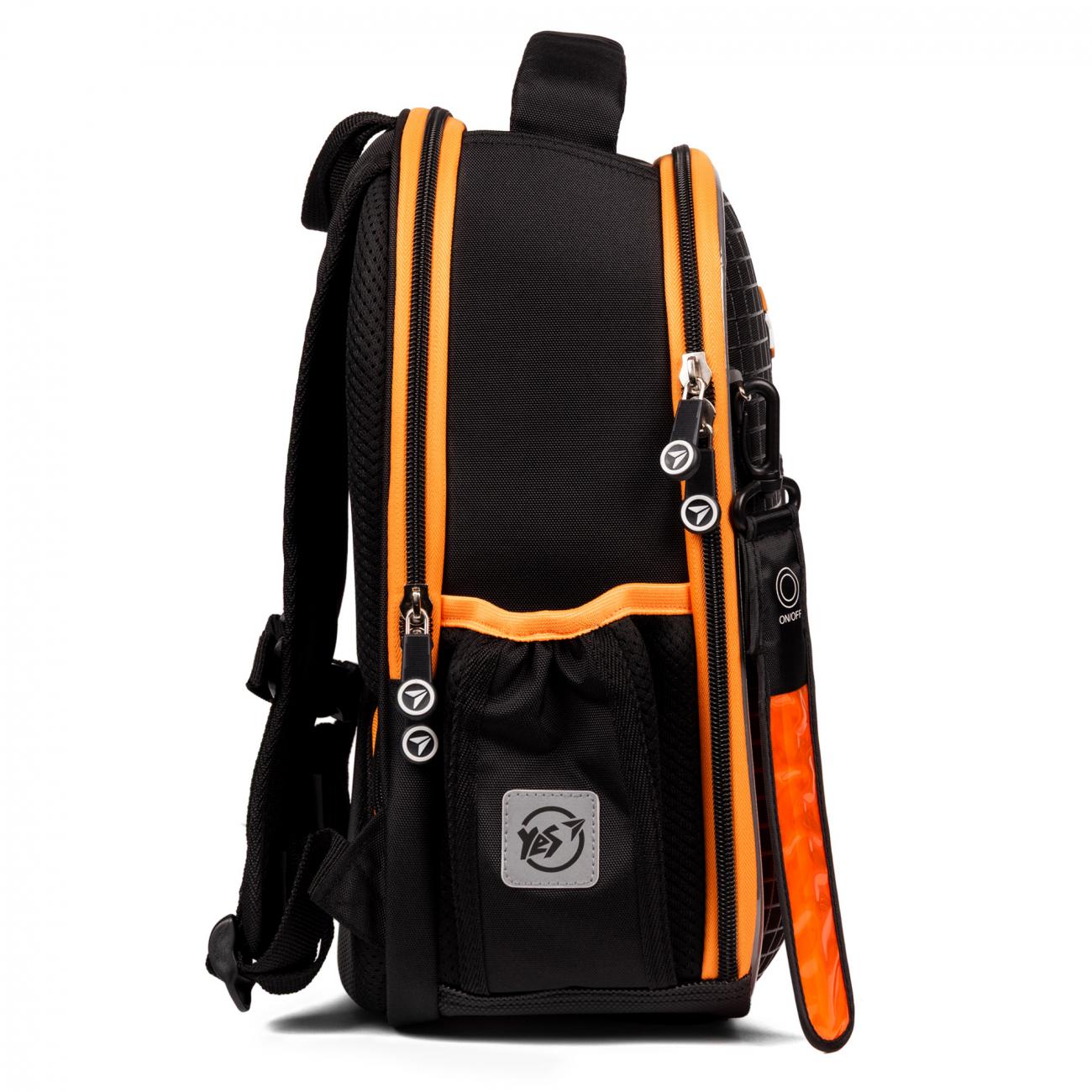 Рюкзак шкільний каркасний з ортопедичною спинкою YES H-100 Space (000995070) - фото 8 Рюкзак шкільний каркасний з ортопедичною спинкою YES H-100 Space (000995070) - фото 8