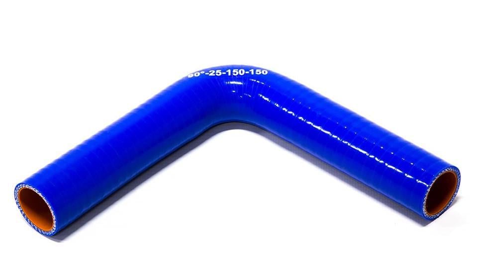 Патрубок 150х150 мм 90° d 25 товщина 4 мм (1410243147)