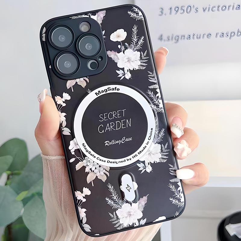 Протиударний Чохол Epik Secret Garden with MagSafe TPU+PC для Apple iPhone 14 Pro (6.1") Black - фото 2