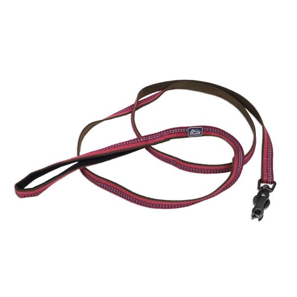 Поводок для собак Coastal K9 Explorer Leash светоотражающий 1,6х180 см Малиновый (76484364068)