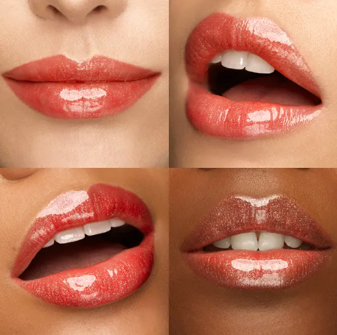 Блиск для губ Kiko Milano 3D Hydra Lipgloss 34 Pearly Blood Orange 6,5 мл - фото 3