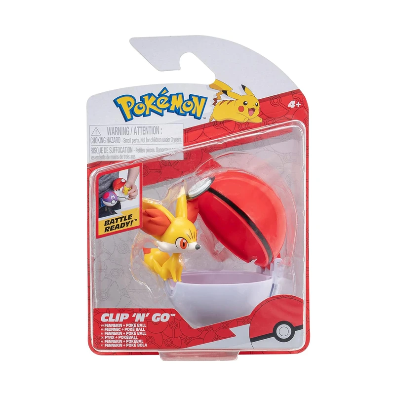 Ігровий набір POKEMON W14 ФЕНЕКІН В ПОКЕБОЛІ ігрова фігурка/покебол (21895)