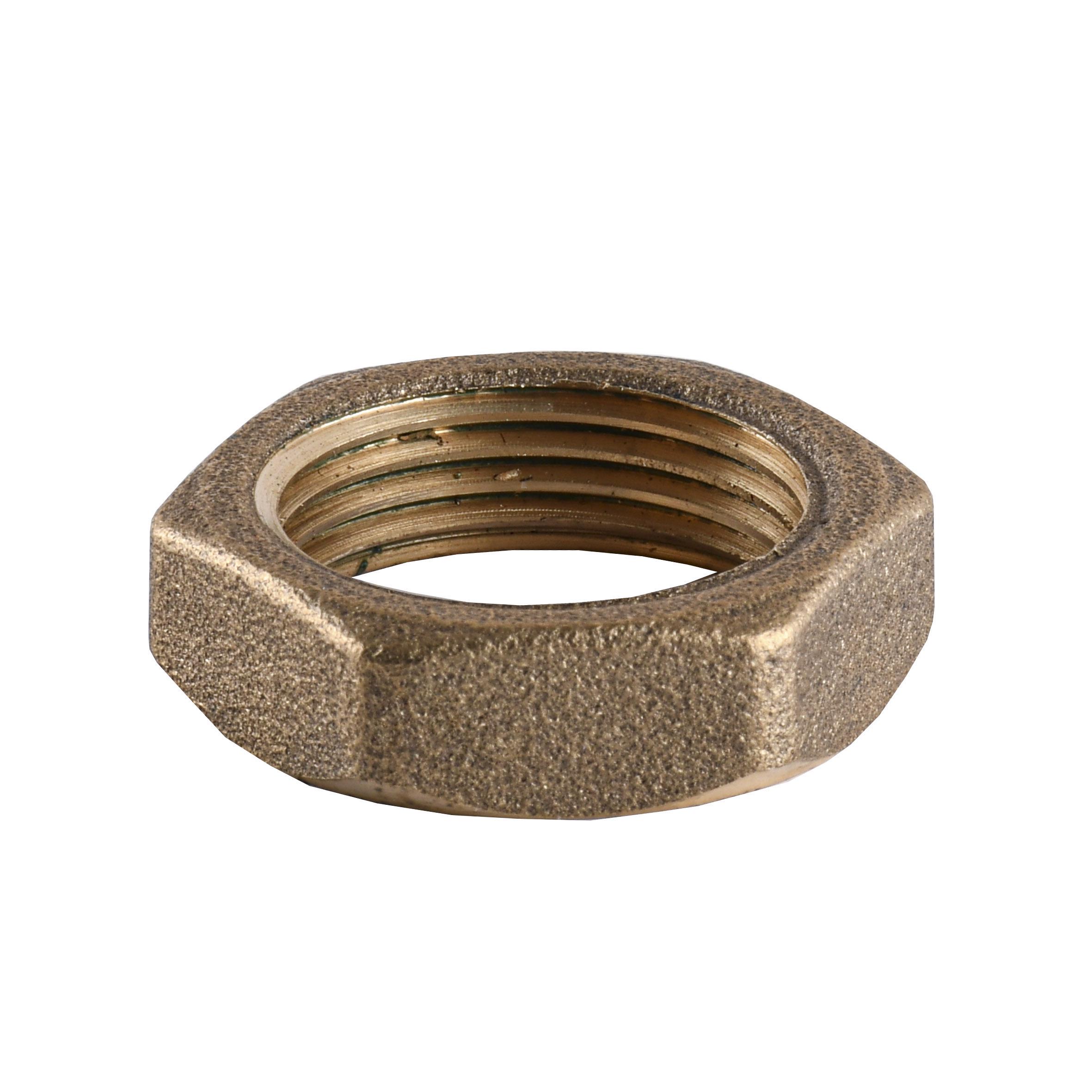 Контргайка латунная VA 3/4" ВР штампованная (А1202А) - фото 2 Контргайка латунная VA 3/4" ВР штампованная (А1202А) - фото 2