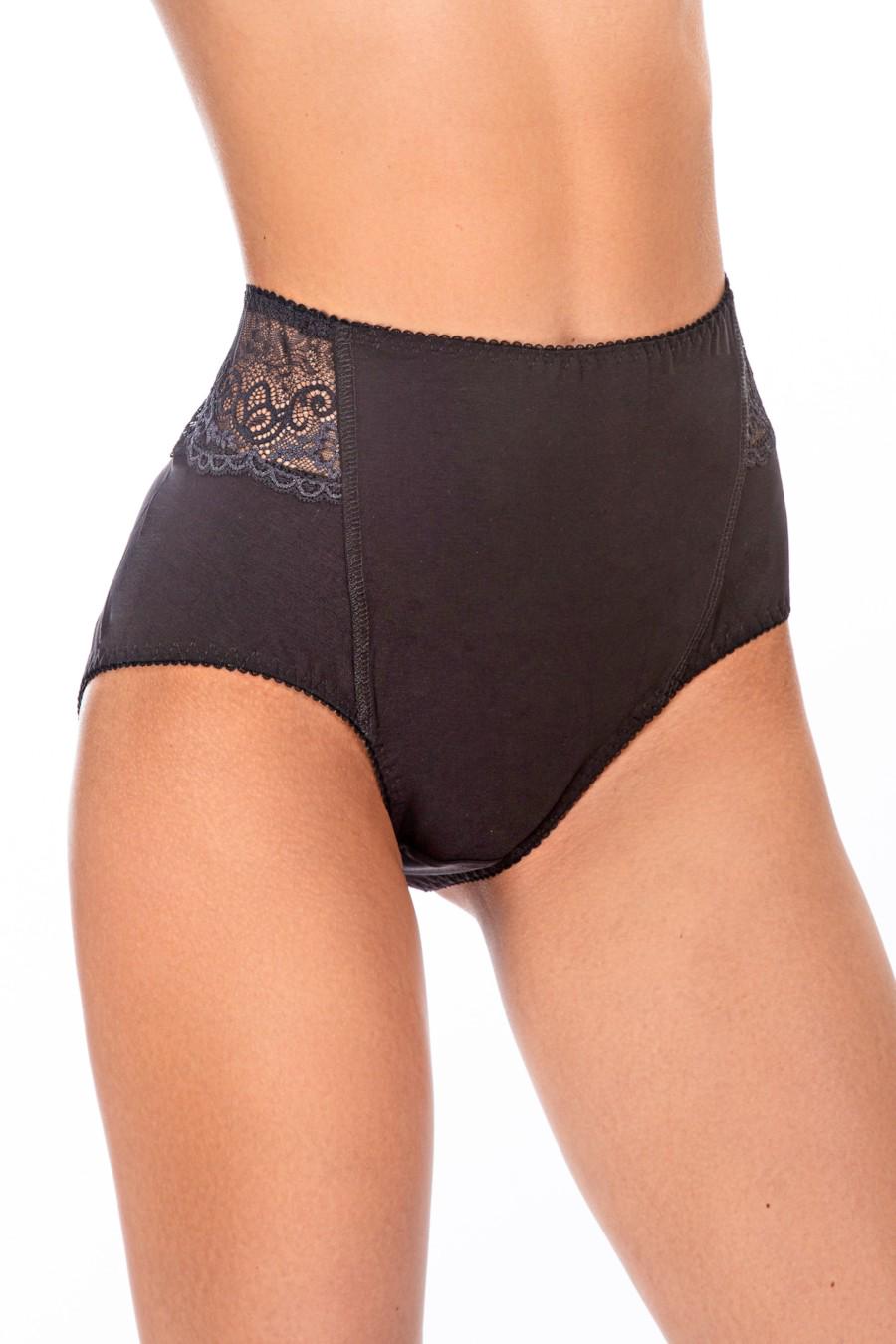 Трусики слип Fleri р. 6/XXL Черный (61977)