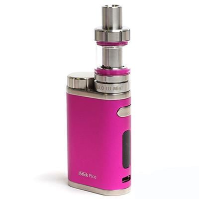 Электронная сигарета Istick Pico 75W Starter Kit Розовый (sn176)