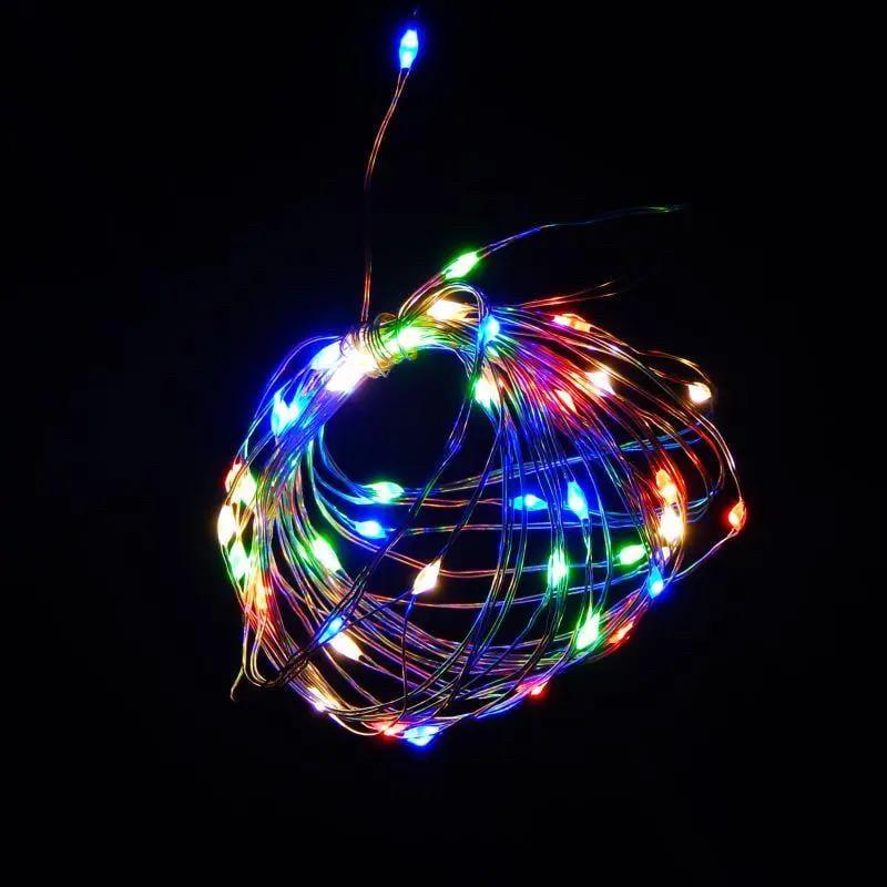 Гирлянда Роса USB 30LED 8 режимов 3 м Мультиколор (1725473848) Гирлянда Роса USB 30LED 8 режимов 3 м Мультиколор (1725473848)