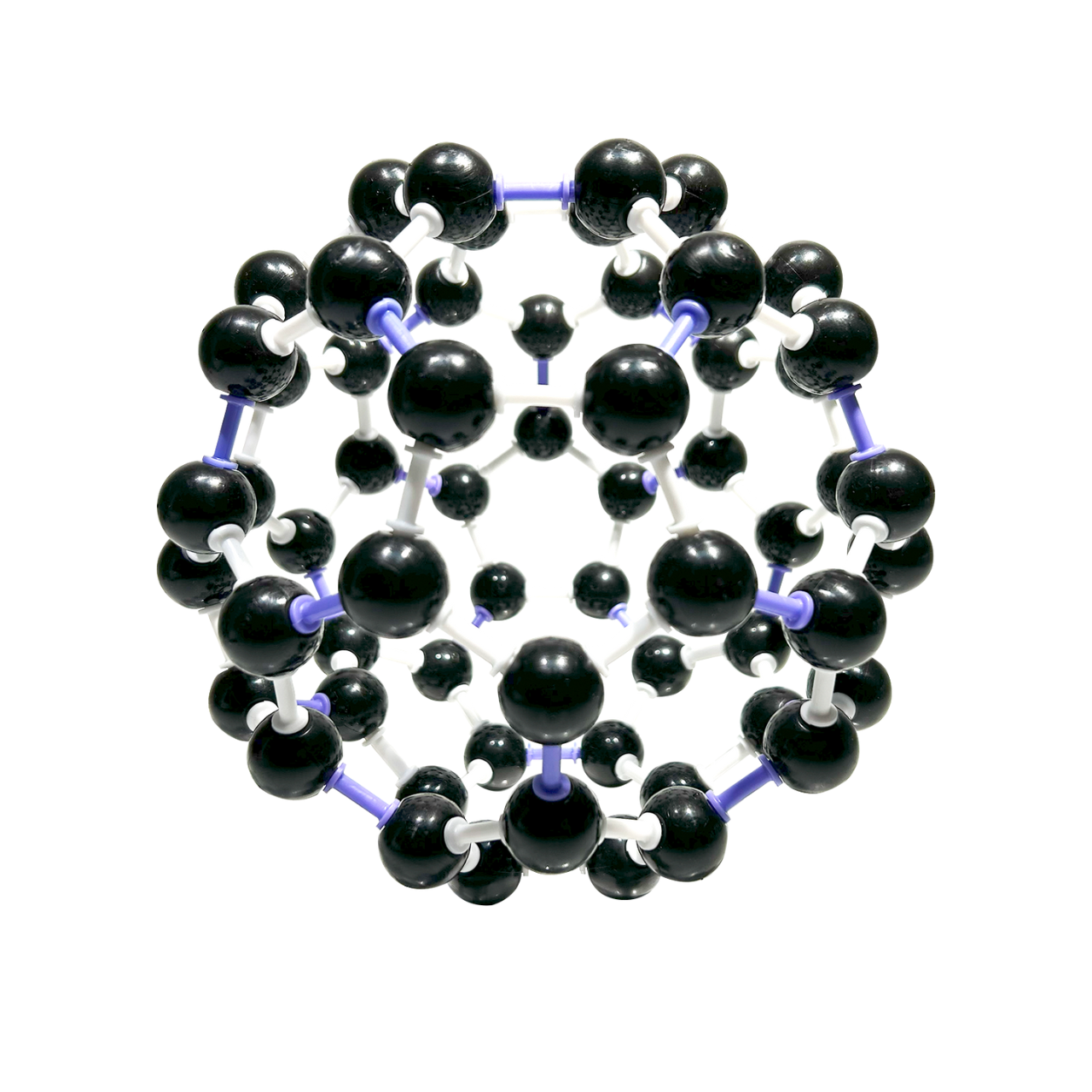 Модель кристалічних сполук фулерену С60 середня (2451560464)