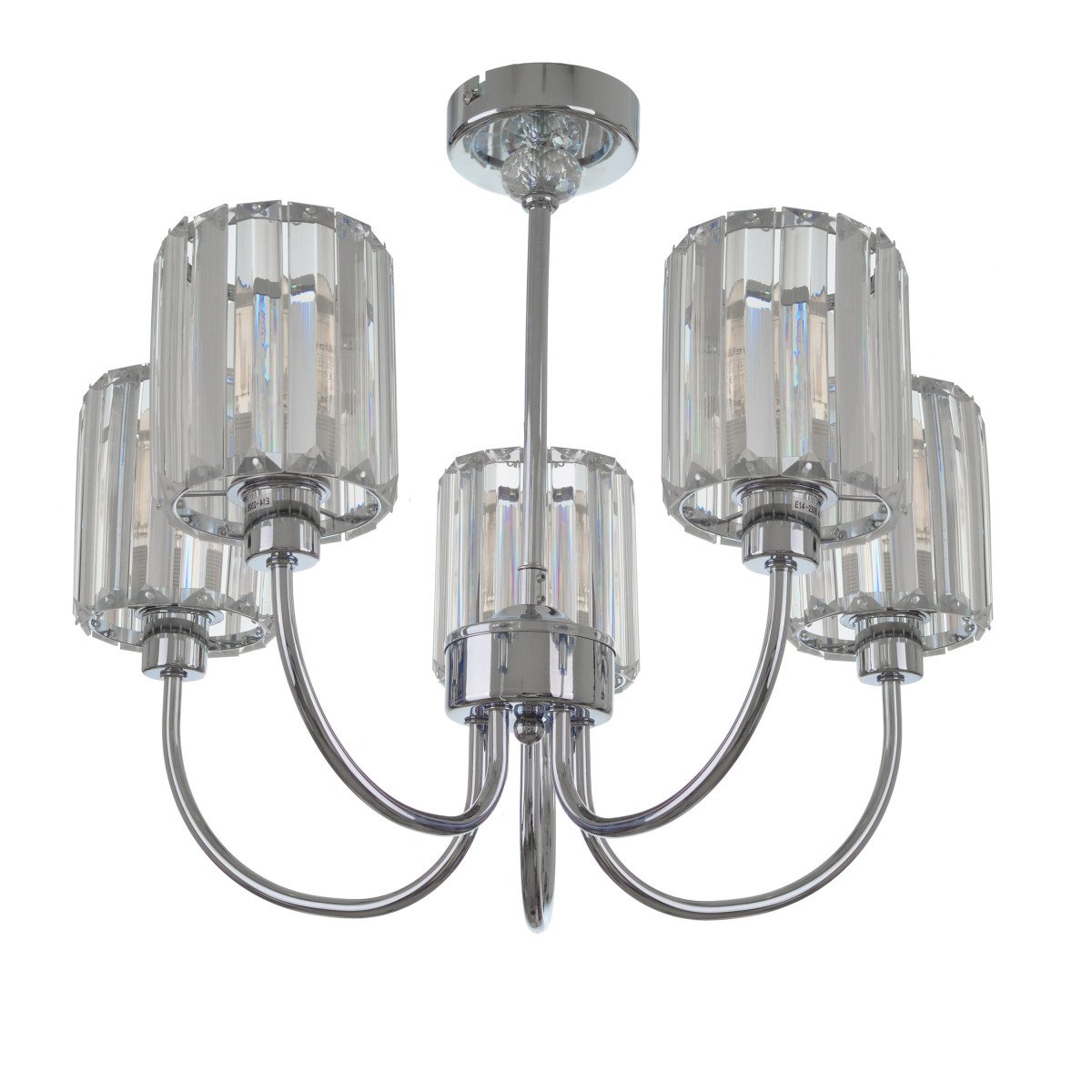 Люстра Brille BL-971S/5 E14 CH (24-391)