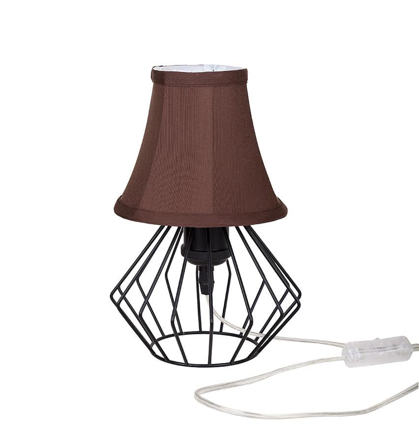 Настольная лампа 756T108F01 BK/BR Черный/Коричневый