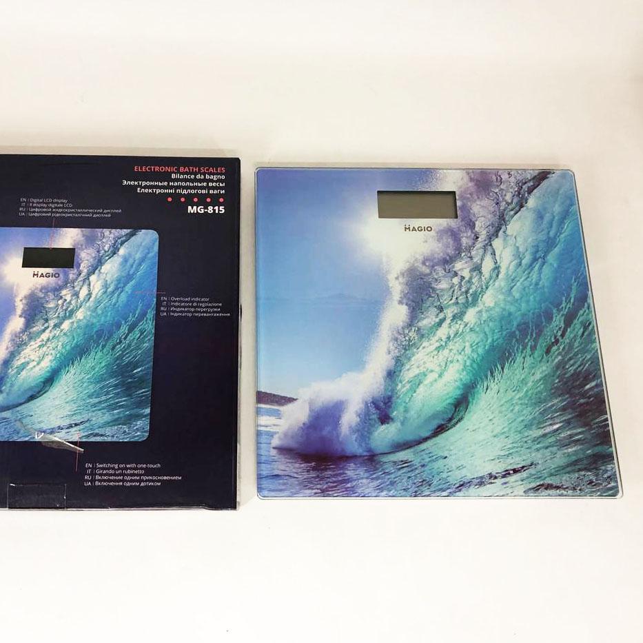 Весы напольные Magio MG-815 электронные до 150 кг Голубой (254074-d08b7) - фото 6 Весы напольные Magio MG-815 электронные до 150 кг Голубой (254074-d08b7) - фото 6