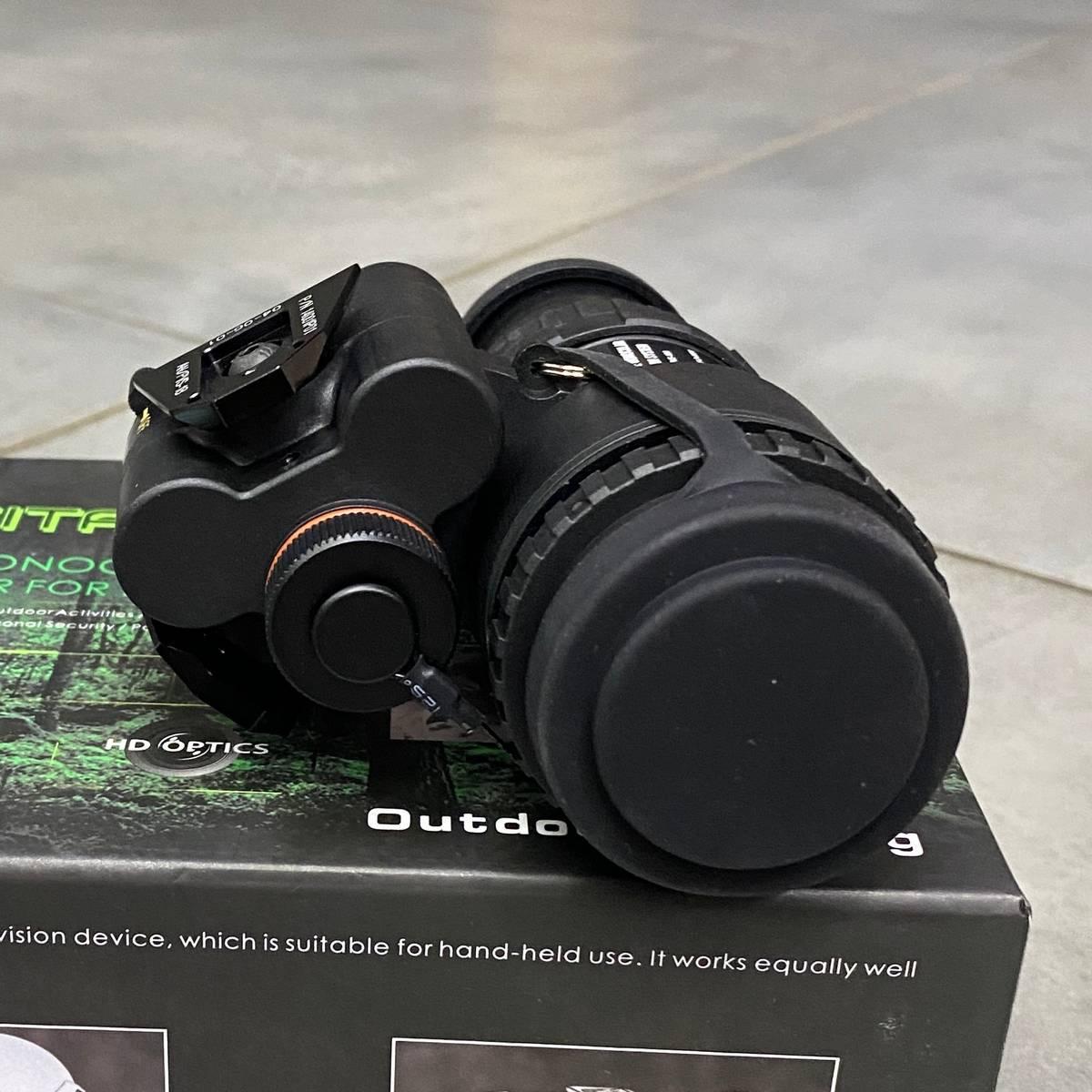 Монокуляр ночного видения цифровой Spina optics PVS-18 1х32 крепеж на шлем/подсумок (244738) - фото 4