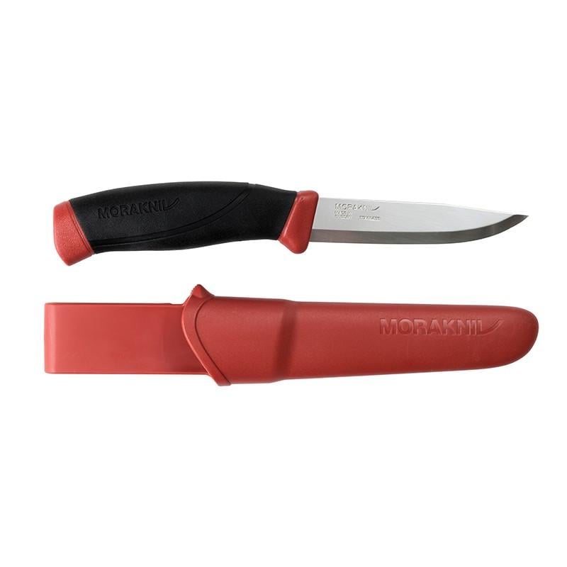Нож туристический с ножнами Morakniv Companion Dala drop-point 56-58 HRC Sandvik 12C27 нержавеющая сталь 104 мм Red (2783733295)