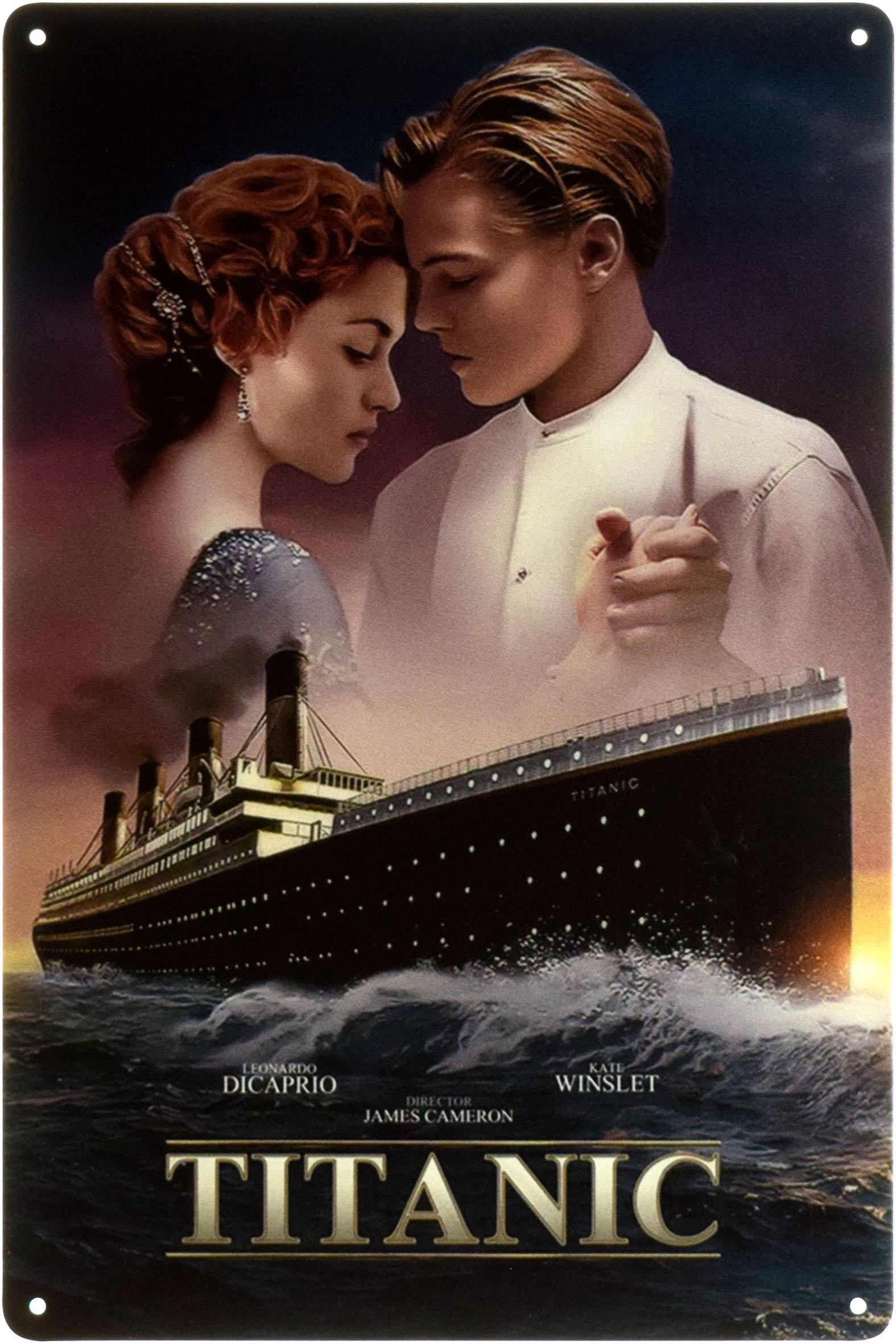 ᐉ Табличка металлическая Титаник/Titanic 1997 20x30 см • Купить в Киеве ...