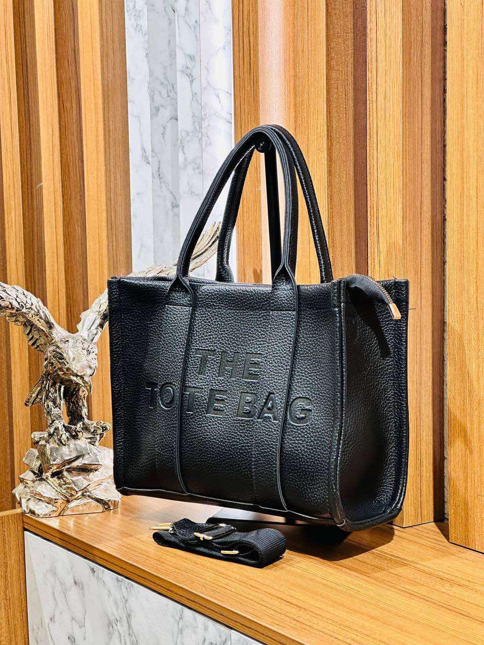 Сумка женская THE TOTE BAG Черный (s430) - фото 2 Сумка женская THE TOTE BAG Черный (s430) - фото 2