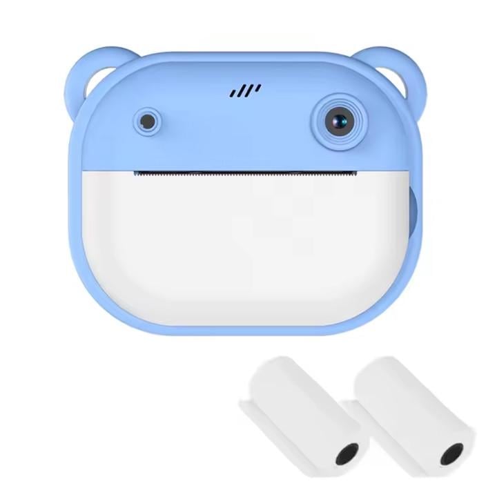 Фотоаппарат мгновенной печати RIAS Y600 2,4" USB 2 рулона бумаги Blue (3_06453)