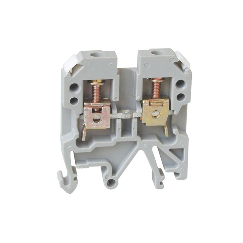 Клемма винтовая наборная CHINT JXB-6 50А 6 мм2 х 40х8х44 мм Серый (554036)