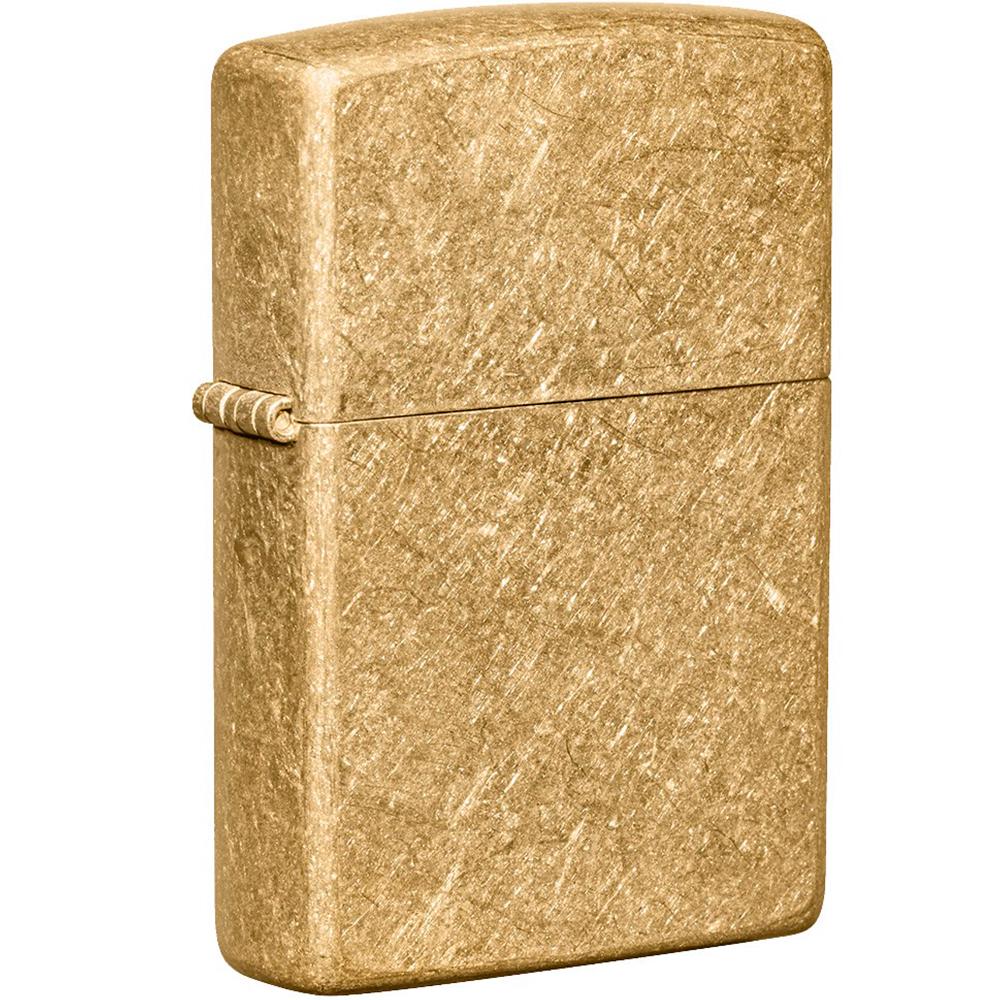 Запальничка ZIPPO Regular Tumbled Brass (49477)