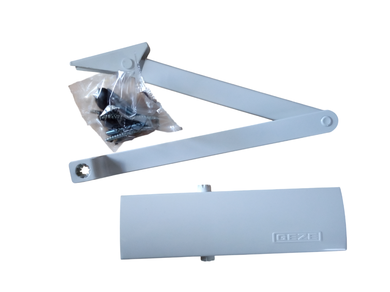 Дверний дотягувач Geze 2000 Білий (32144193)