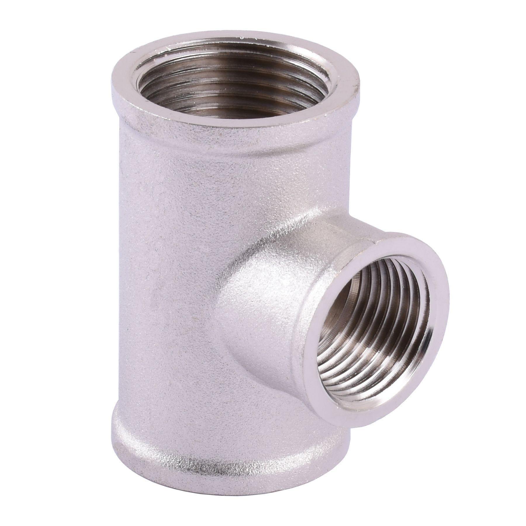 Тройник Solomon 1/2″ ВОВ никель 8202 N (000022189) Тройник Solomon 1/2″ ВОВ никель 8202 N (000022189)
