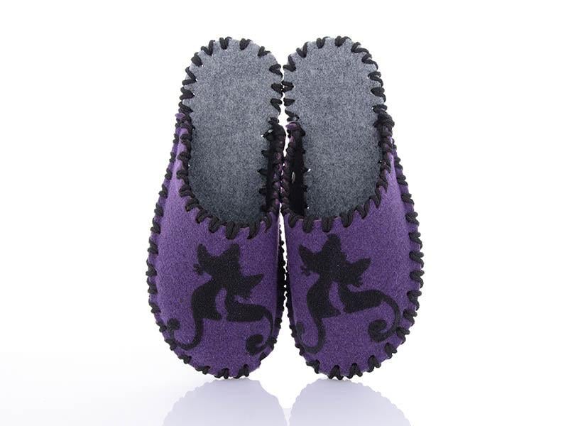 Тапочки фетровые женские VENDS 217 р. 40-41 Фиолетовый