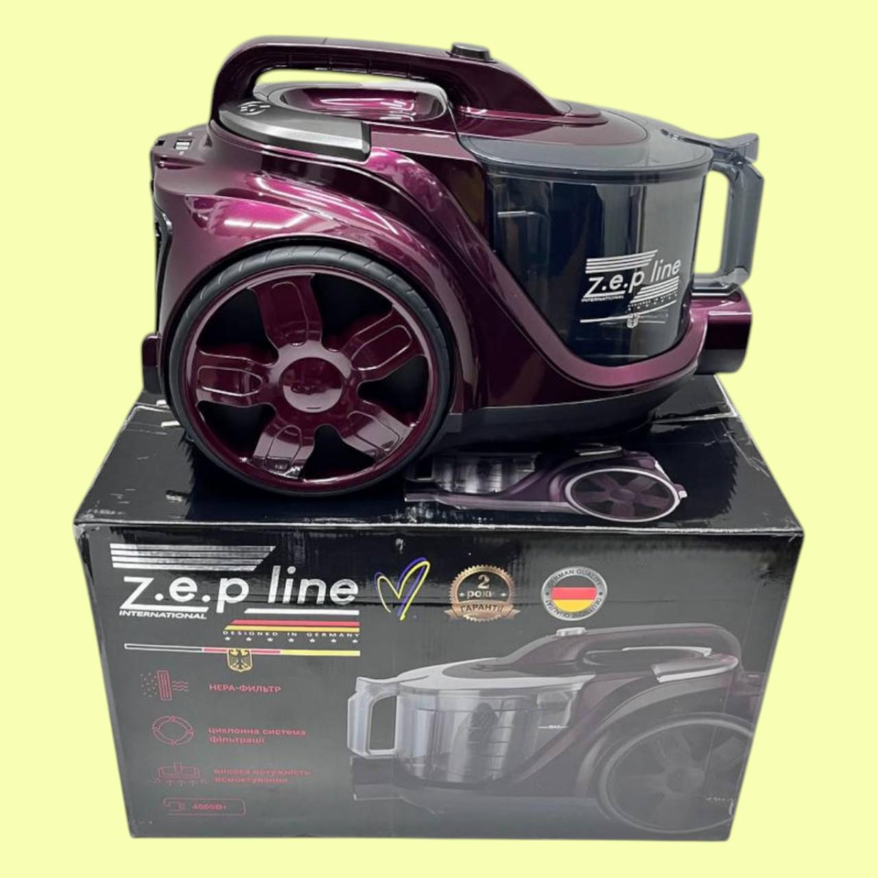 Пилосос контейнерний Zepline ZP-6805 циклонний з насадками 4000 Вт 4 л (є113) - фото 7 Пилосос контейнерний Zepline ZP-6805 циклонний з насадками 4000 Вт 4 л (є113) - фото 7