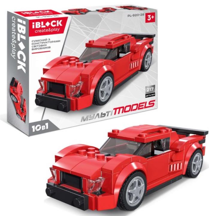 Конструктор Iblock Мульти models 217 дет.