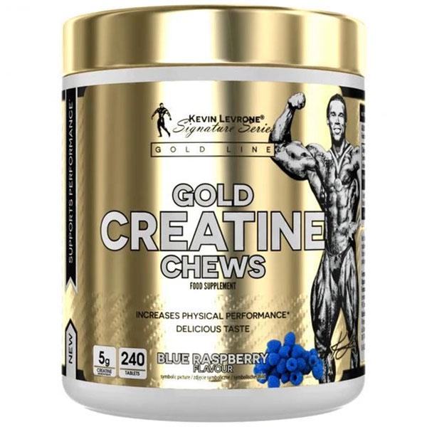 Креатин моногидрат Kevin Levrone Gold Creatine Chews Chewable 240 табл. Blue Raspberry (000026029)