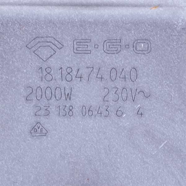 Конфорка 18.18463.194 для электроплиты EGO евроколодка D 180 мм 2000W (00000050000) - фото 2
