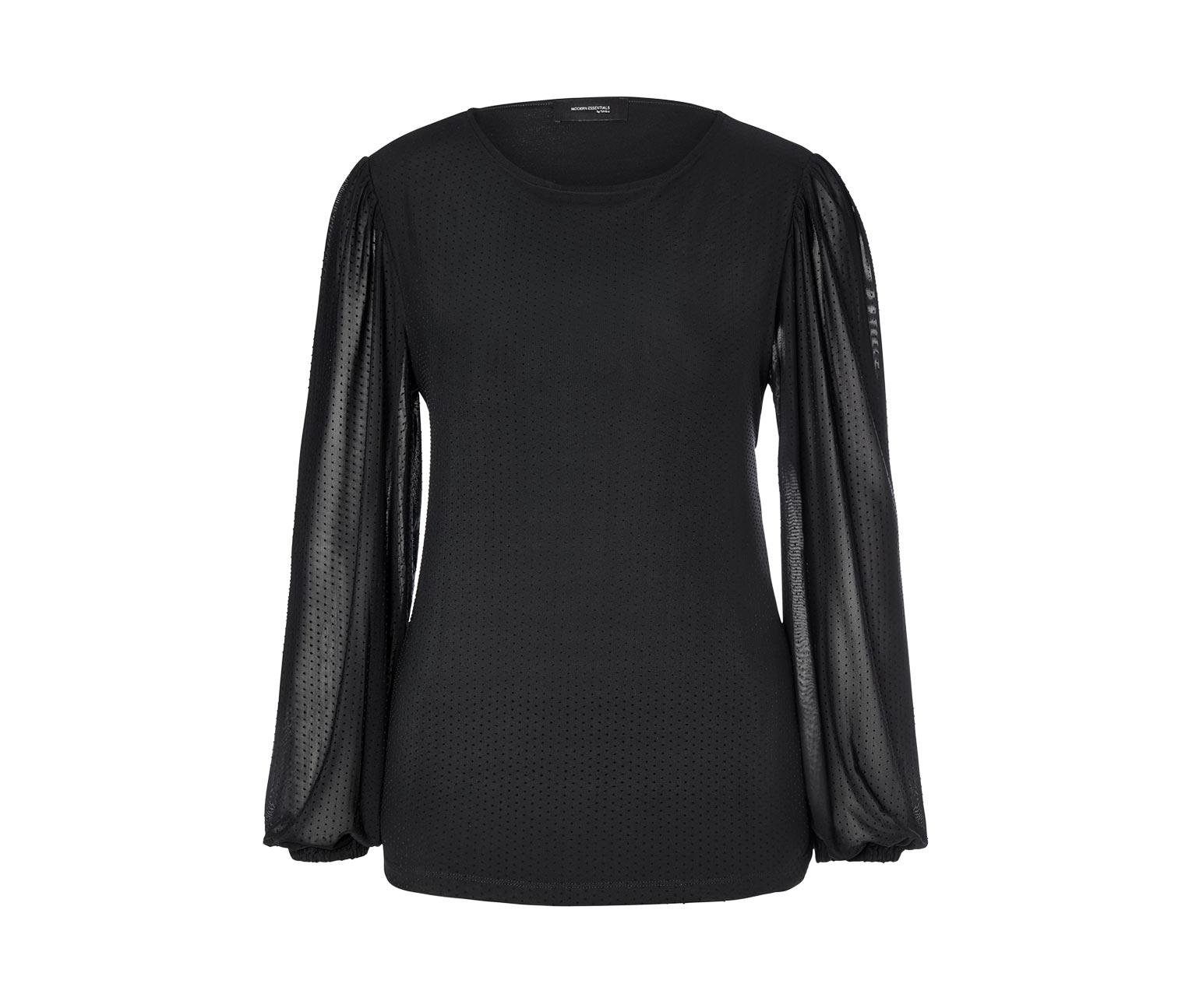 Блуза TCM Tchibo T1682435344 р. 52/54 Чорний (2400824011)