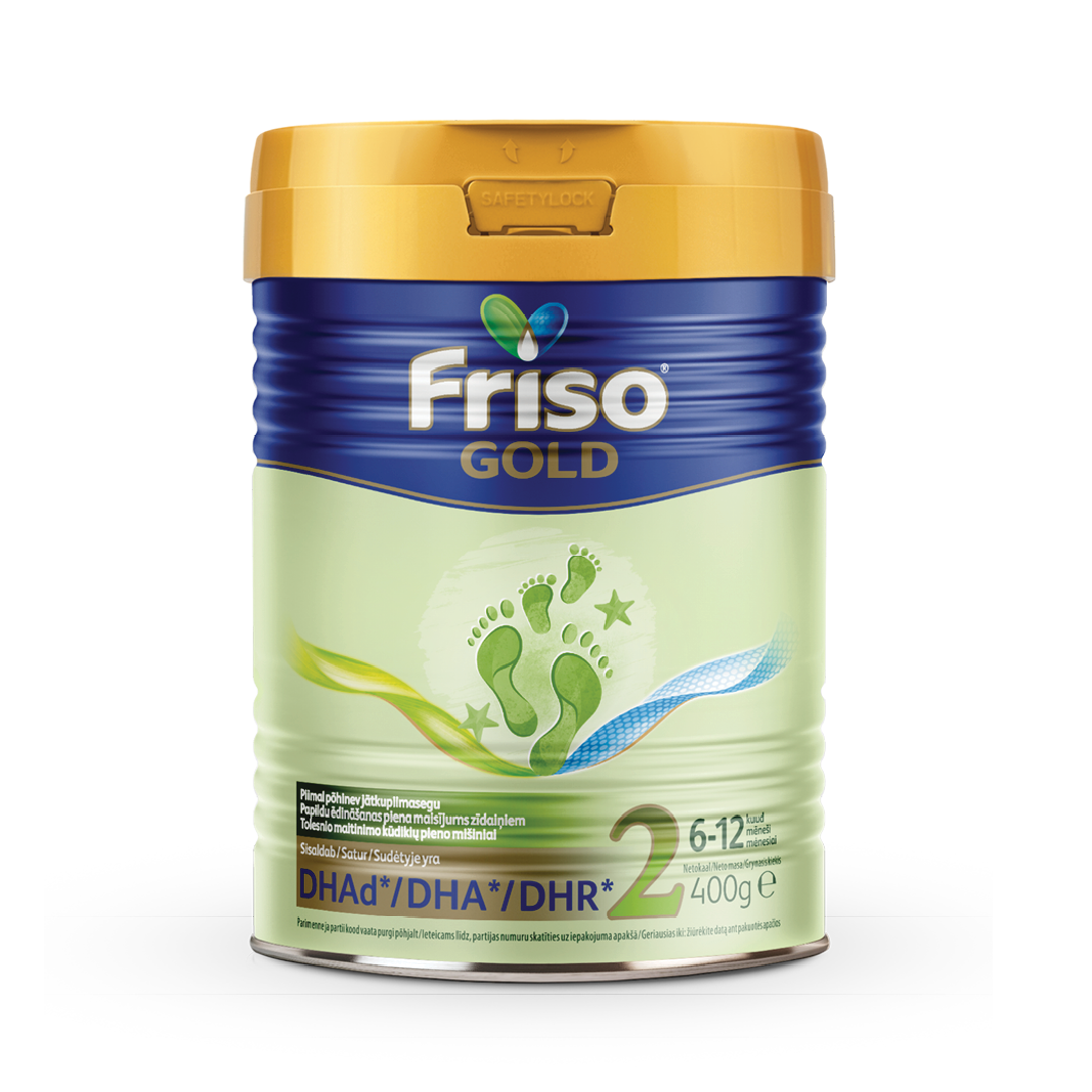 Молоко сухое Friso Gold 2 для детей с 6 месяцев 400 г (10091)