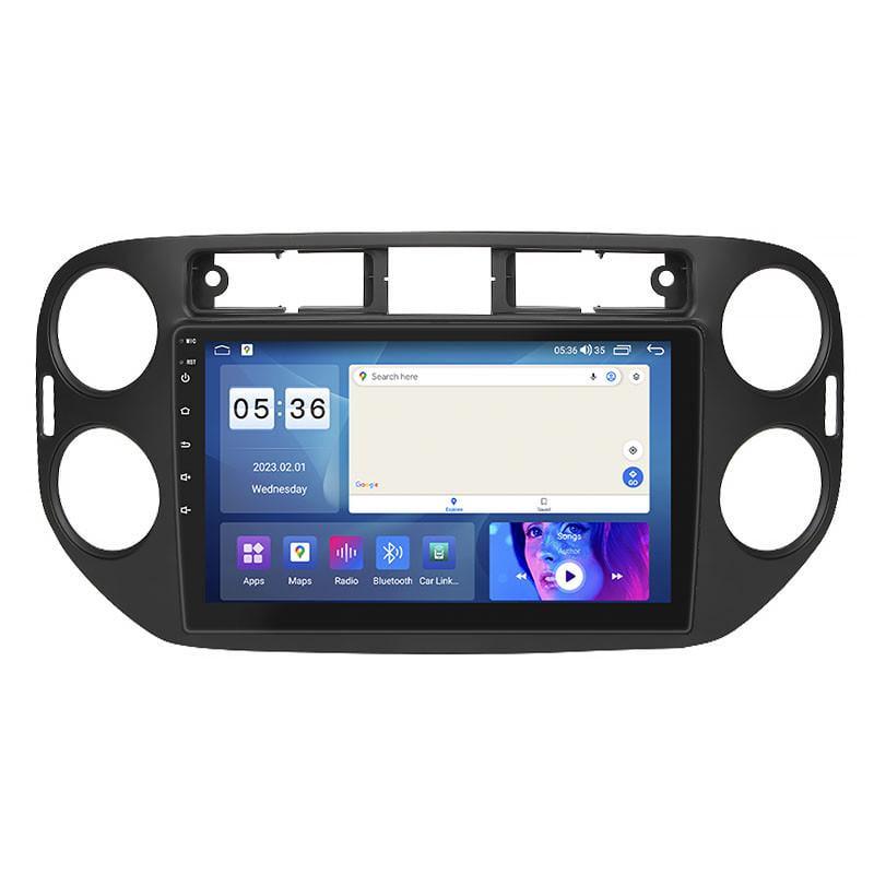 Автомагнітола штатна Lesko для Volkswagen Tiguan I рестайлінг 2011-2017 9" 2/32Gb CarPlay 4G Wi-Fi GPS