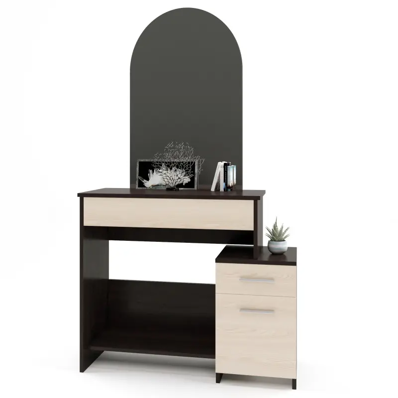 Трюмо для спальні Еверест 1 Венге темний/Дуб молочний (26788643)