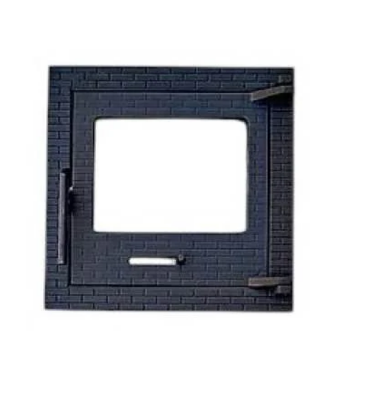 Дверцята для каміна Замкова 400х400 мм (28766962)