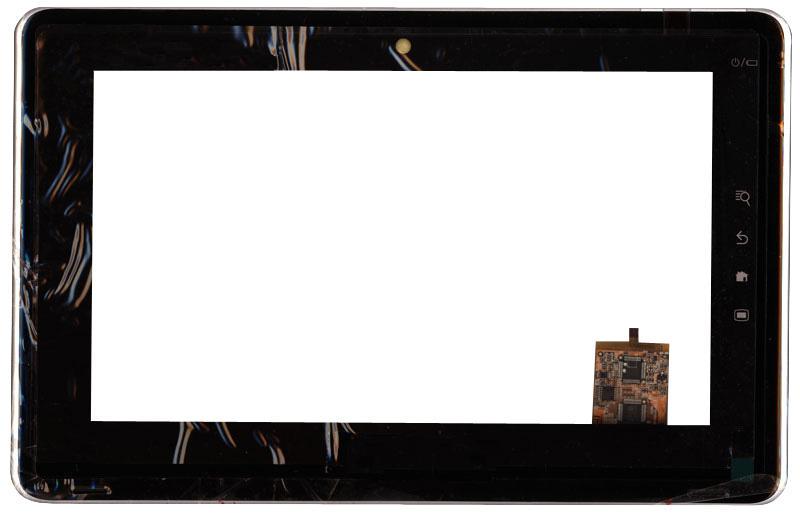 Тачскрин для планшета Toshiba Folio AS100 AS100-01B с рамкой Черный