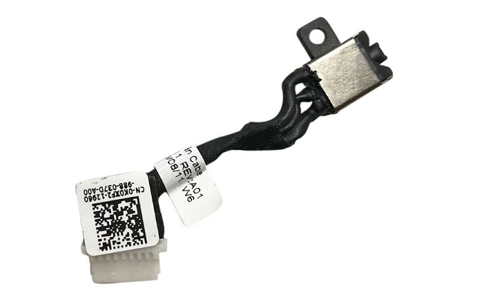 Разьем питания для ноутбука Dell Inspiron 5580/5584/5590/5598 0K0XF2 с кабелем/шлейф/гнездо зарядки (1756365850)