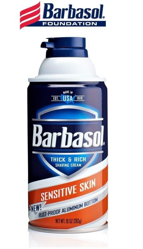 Крем-пена для бритья Barbasol Sensetive Skin для чувствительной кожи 283 г (051009009600)