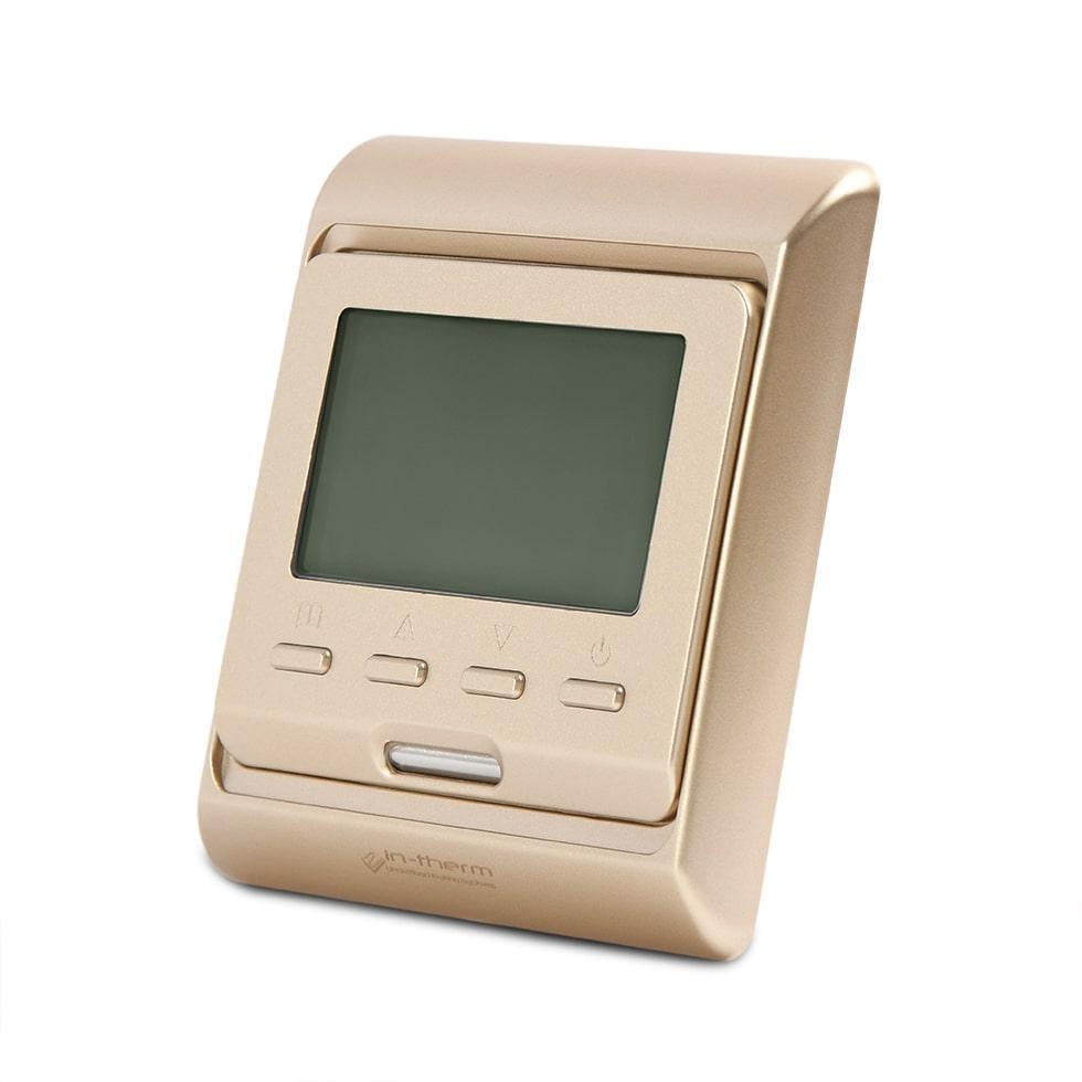 Терморегулятор для теплої підлоги програмований In-Therm E 51 Gold - фото 2