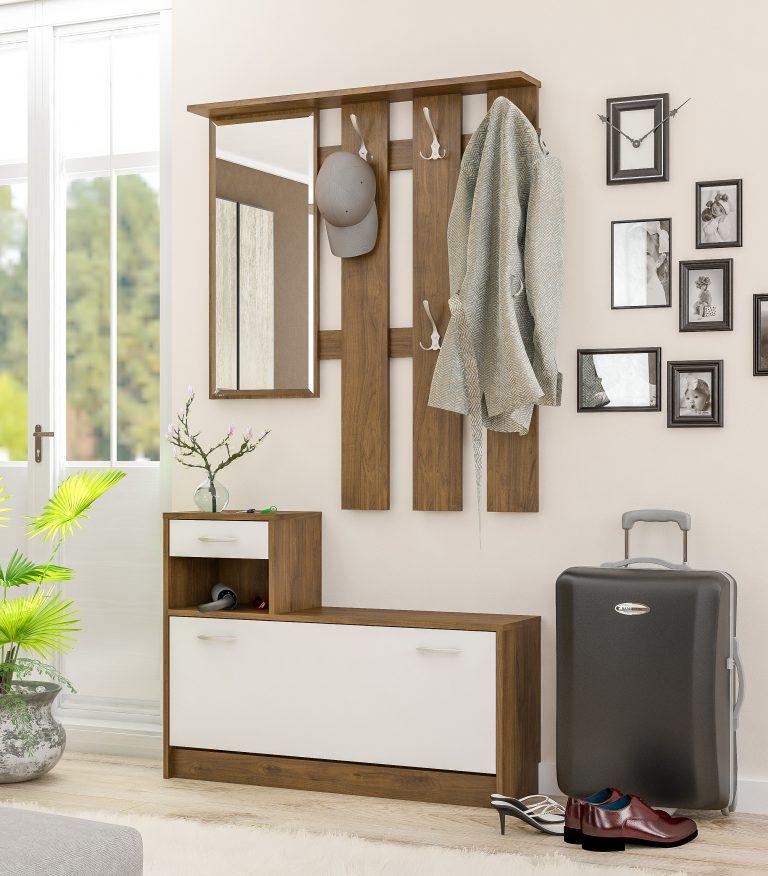 Прихожая Мебель-Сервис Орион без подушки Дуб барокко/Белый (26859328) - фото 1 Прихожая Мебель-Сервис Орион без подушки Дуб барокко/Белый (26859328) - фото 1