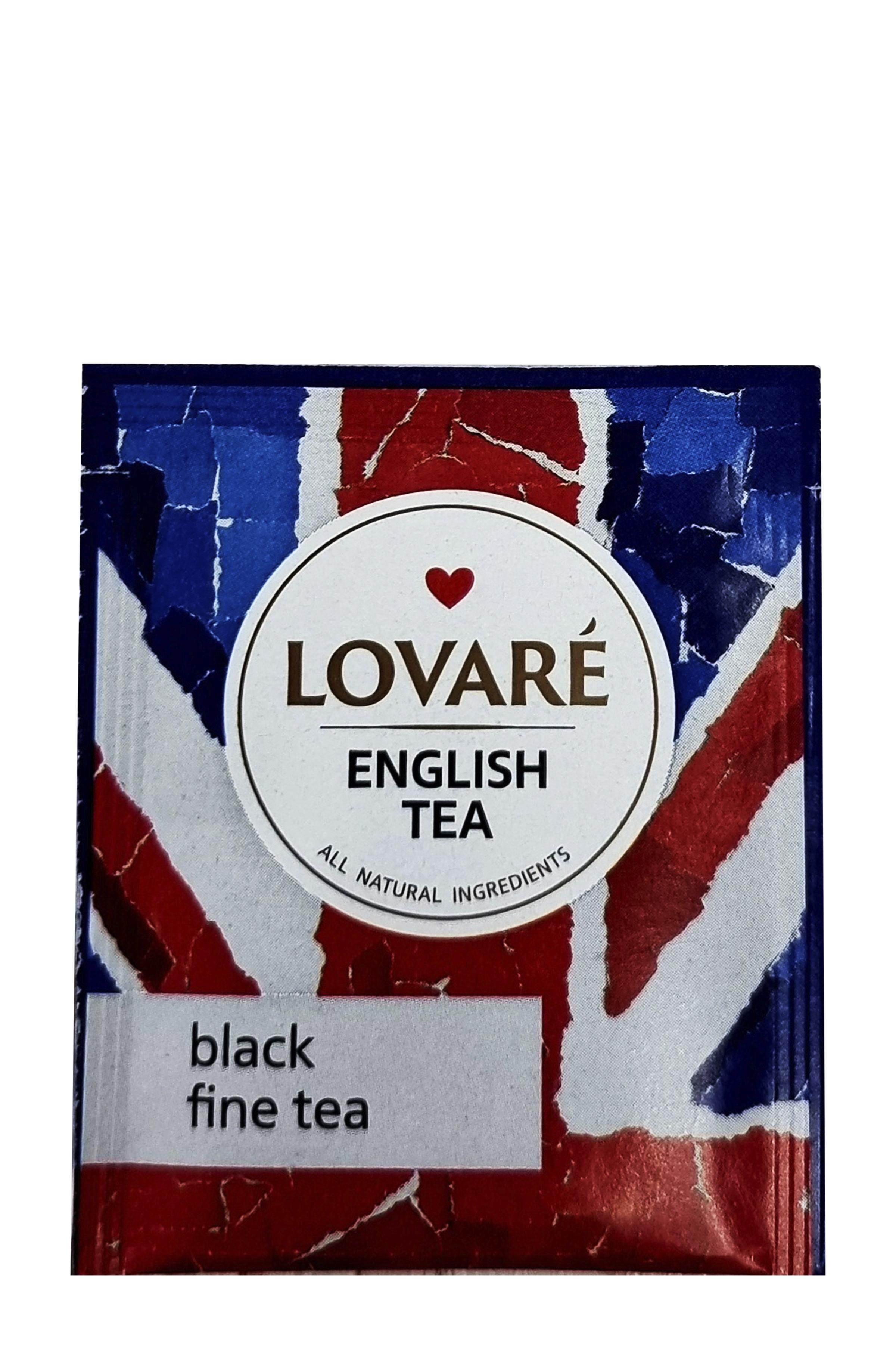 Чай чорний Lovare English Breakfast у пакетиках 50 шт. 2 г (57151)