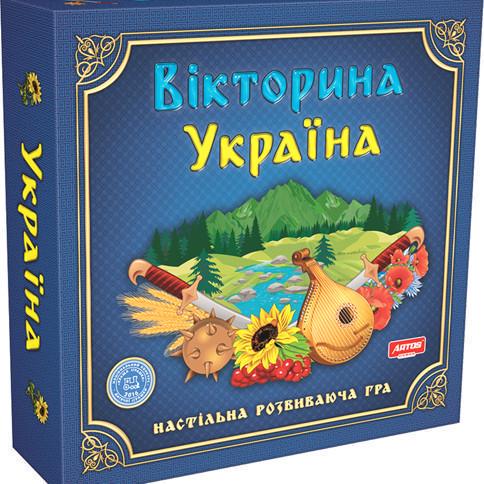 Настольная игра Викторина Украина ЛЮКС 0994 (31154821)