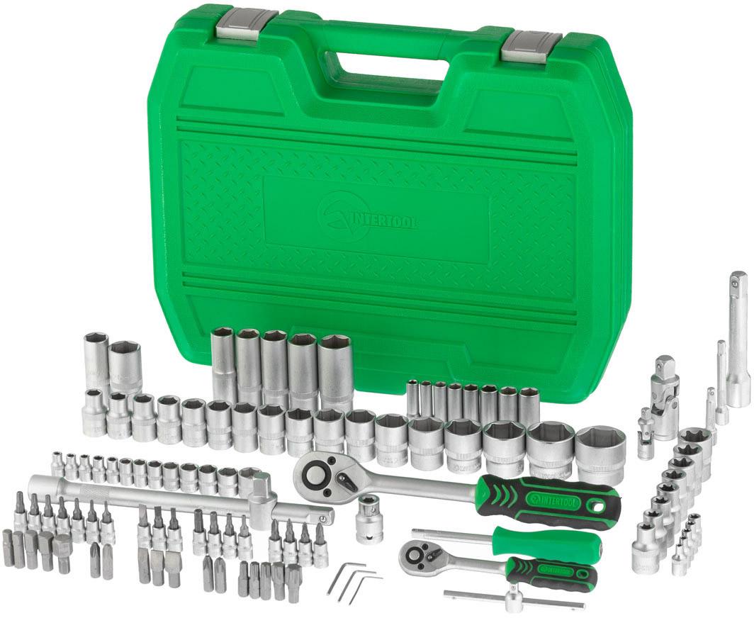 Набір інструментів Intertool 108 шт. (ET-6108SP) - фото 3 Набір інструментів Intertool 108 шт. (ET-6108SP) - фото 3