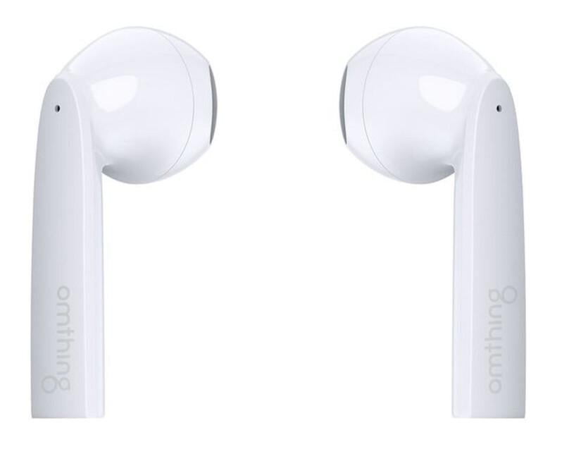 Наушники-вкладыши беспроводные Omthing Airfree Pods TWS Bluetooth в кейсе Белый (EO005-WH) - фото 5