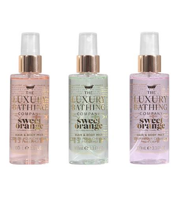 Подарочный набор косметики для тела и волос THE LUXURY BATHING Tempting Trio SOY 2025 Pink Purple Green 3 ед./100 мл (29579758)