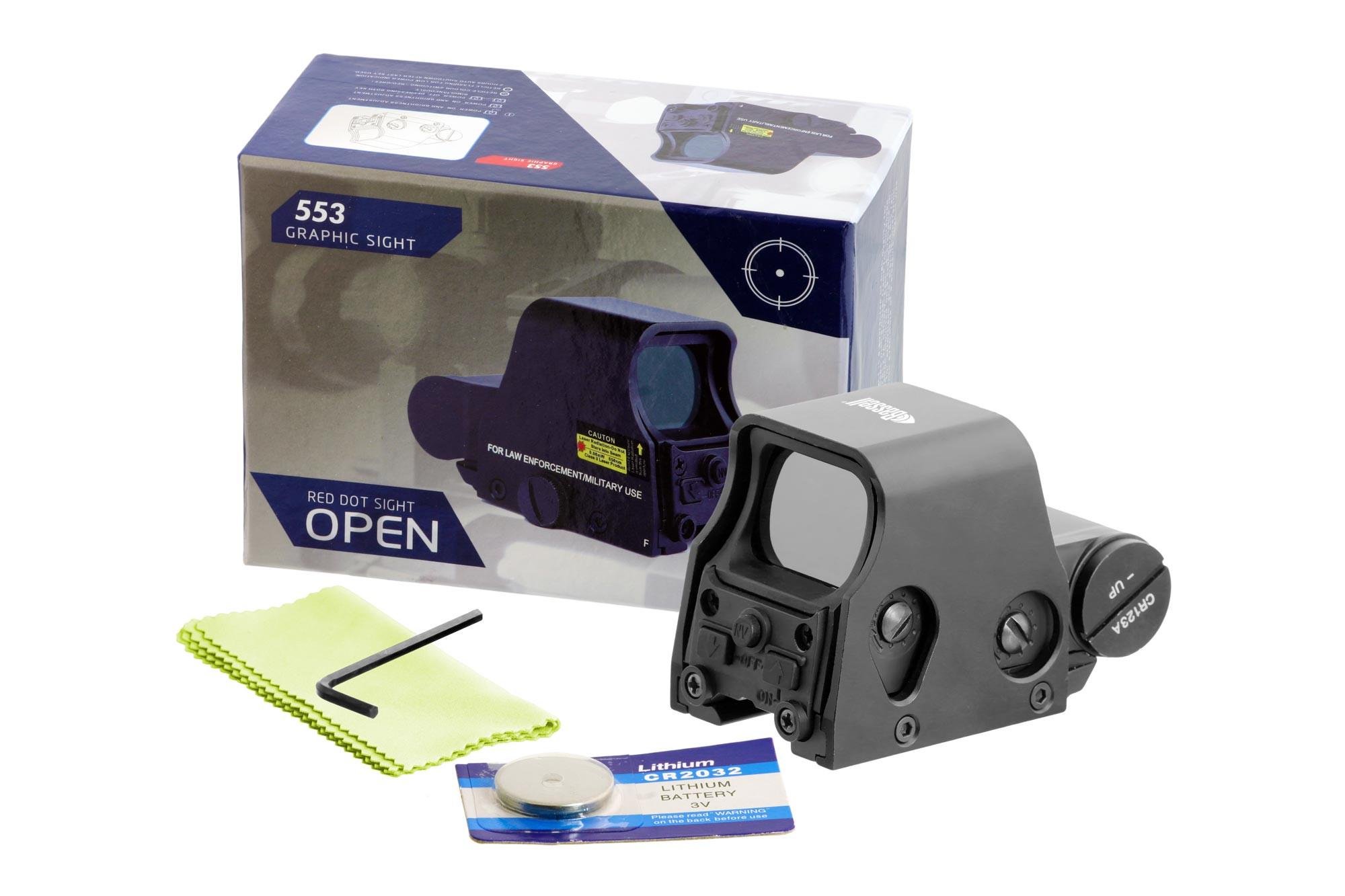 Приціл коліматорний Bassell HD553 (26638178) - фото 3 Приціл коліматорний Bassell HD553 (26638178) - фото 3