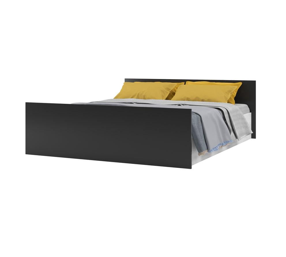 Спальный гарнитур Світ меблів Соня каркас с ламелями из ДСП/Зеркала Артвуд светлый/Антрацит (51639) - фото 2 Спальный гарнитур Світ меблів Соня каркас с ламелями из ДСП/Зеркала Артвуд светлый/Антрацит (51639) - фото 2